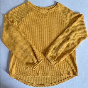 Cat & Jack Mustard Top Girls L (10/12) Excellent Condition| Fall Family Pictures